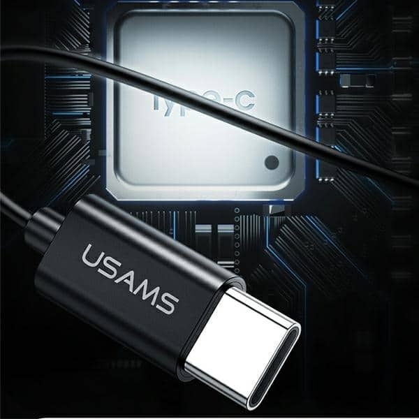 USAMS Στερεοφωνικά ακουστικά EP-43 μέταλλο USB-C σκούρο πράσινο - Image 8