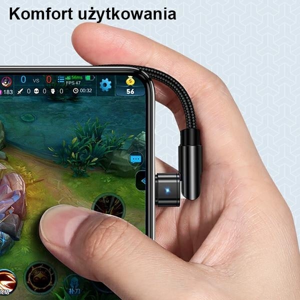 USAMS Καλώδιο πλεγμένο περιστροφικό U60 2A microUSB 1m πράσινο - Image 6