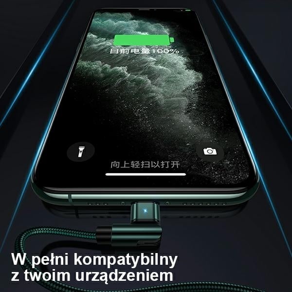 USAMS Καλώδιο πλεγμένο περιστροφικό U60 2A Lightning 1m μαύρο - Image 7