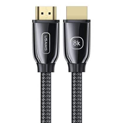 USAMS Καλώδιο HDMI - HDMI 3m Ultra HD U67 2.1 8K μαύρο/black
