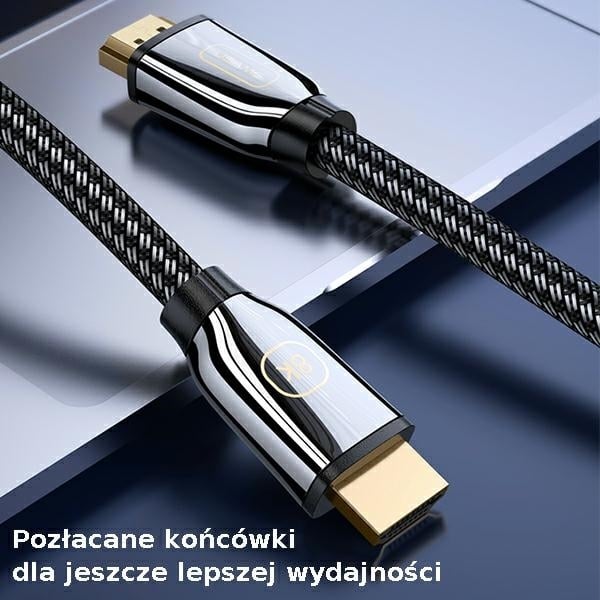 USAMS Καλώδιο HDMI - HDMI 3m Ultra HD U67 2.1 8K μαύρο/black - Image 8