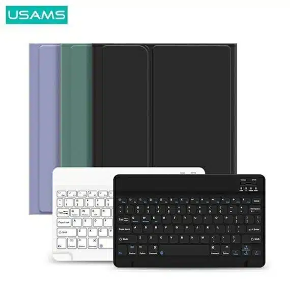 USAMS Θήκη Winro με πληκτρολόγιο για iPad Pro 11" μαύρη/black + πληκτρολόγιο/keyboard IP011YRXX01 (US-BH645)