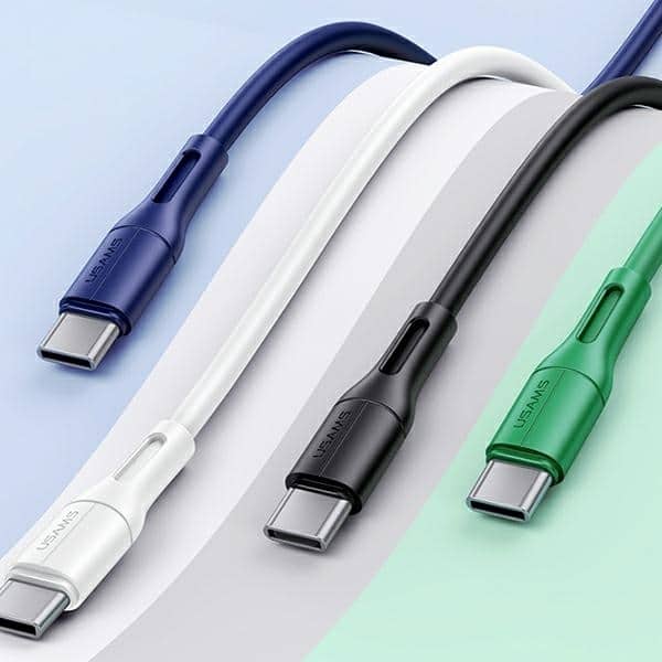 USAMS Καλώδιο U68 USB-C 2A Γρήγορη Φόρτιση 1m μπλε - Image 2