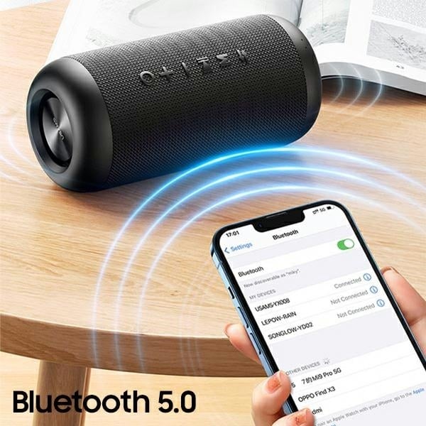 USAMS Ηχείο YX Series Bluetooth 5.0 10W Φορητό Υπαίθριο Ασύρματο Ηχείο YX8YG01 (US-YX008) - Image 4