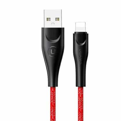 USAMS Καλώδιο πλεγμένο U41 lightning 3m 2A κόκκινο/red