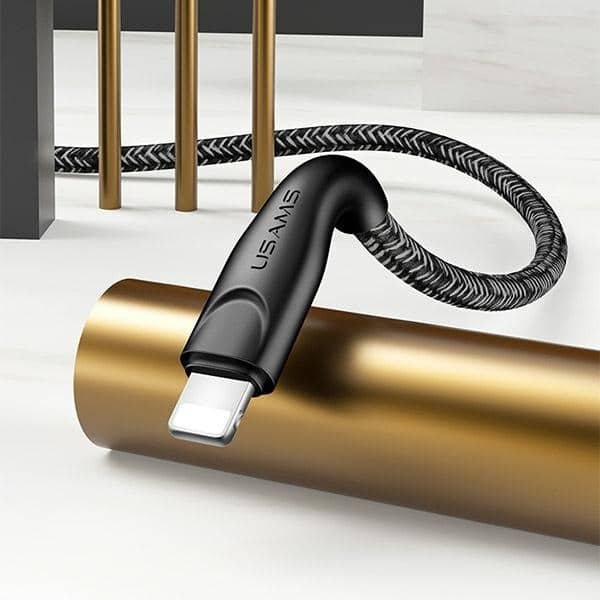 USAMS Καλώδιο πλεγμένο U41 lightning 3m 2A κόκκινο/red - Image 4
