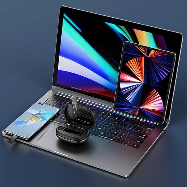USAMS Ασύρματο μικρόφωνο κολάρο ENC 2.4G Wireless Lavalier Microphone Lightning ZB244MKF01 (US-ZB244) - Image 9