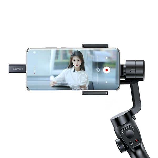 USAMS Ασύρματο μικρόφωνο κολάρο ENC 2.4G Wireless Lavalier Microphone Lightning ZB244MKF01 (US-ZB244) - Image 3