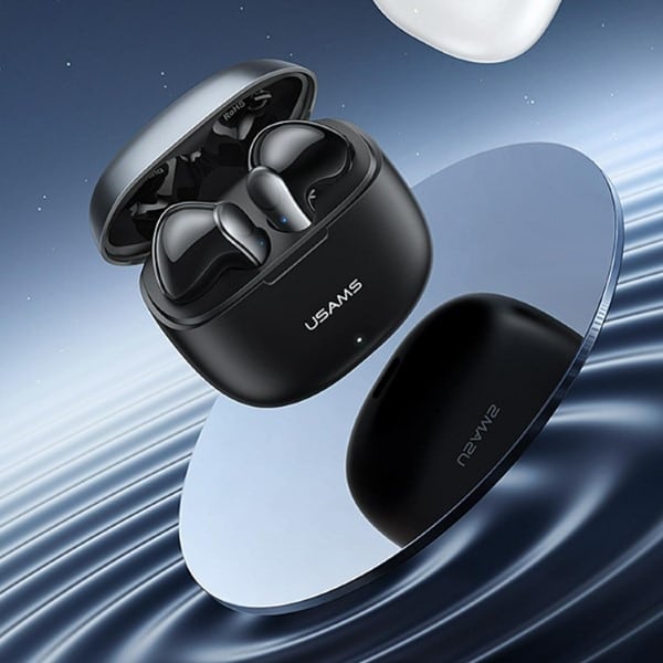 USAMS Ακουστικά Bluetooth 5.1 TWS XH Series Διπλό μικρόφωνο ασύρματα μπλε - Image 2