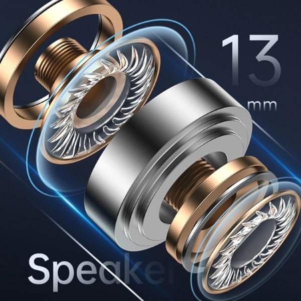 USAMS Ακουστικά Bluetooth 5.1 TWS XH Series Διπλό μικρόφωνο ασύρματα μπλε - Image 6