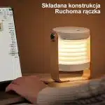USAMS Πολυλειτουργική νυχτερινή λάμπα LED λευκή - Image 3