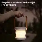 USAMS Πολυλειτουργική νυχτερινή λάμπα LED λευκή - Image 5