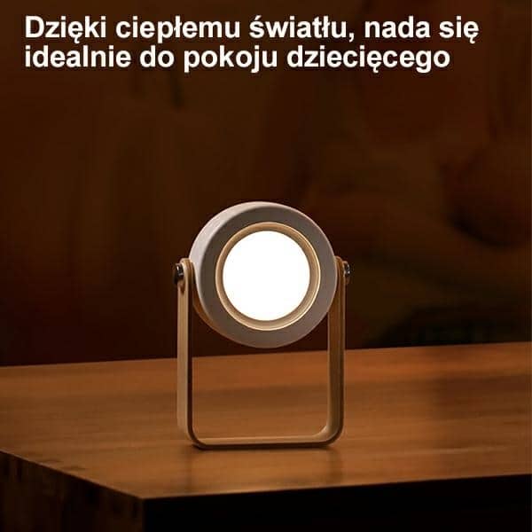 USAMS Πολυλειτουργική νυχτερινή λάμπα LED λευκή - Image 7
