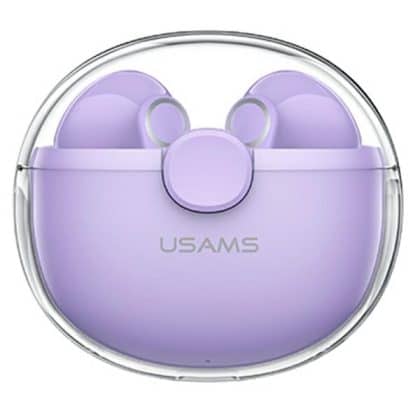 USAMS Ακουστικά Bluetooth 5.1 TWS BU σειράς ασύρματα μωβ/purple BHUBU02