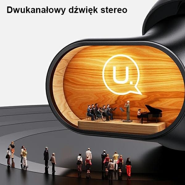 USAMS Ακουστικά Bluetooth 5.1 TWS BH σειράς ασύρματα κόκκινα BHUBH03 - Image 7