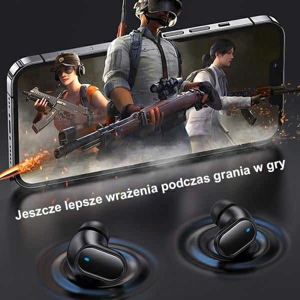 USAMS Ακουστικά Bluetooth 5.1 TWS BH σειράς ασύρματα κόκκινα BHUBH03 - Image 8