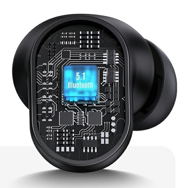 USAMS Ακουστικά Bluetooth 5.1 TWS BH σειράς ασύρματα κόκκινα BHUBH03 - Image 9