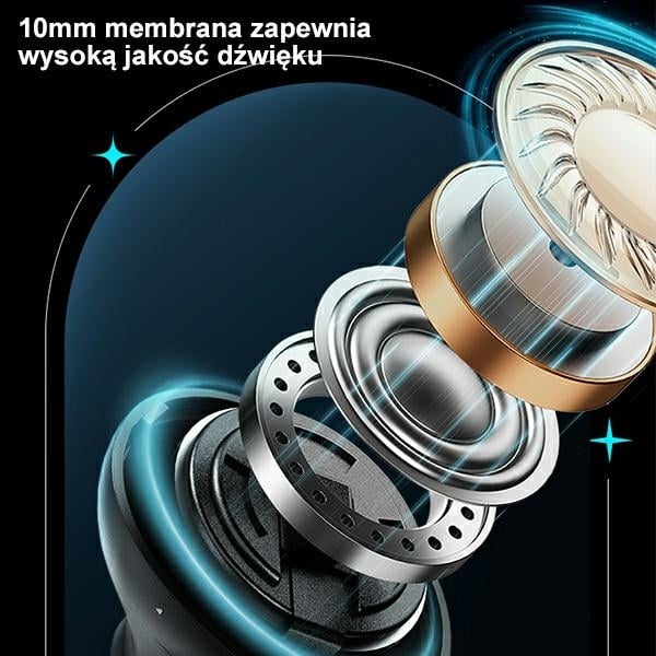 USAMS Ακουστικά Bluetooth 5.3 TWS ENC XJ13 σειράς Gaming Earbuds ασύρματα μαύρο - Image 7