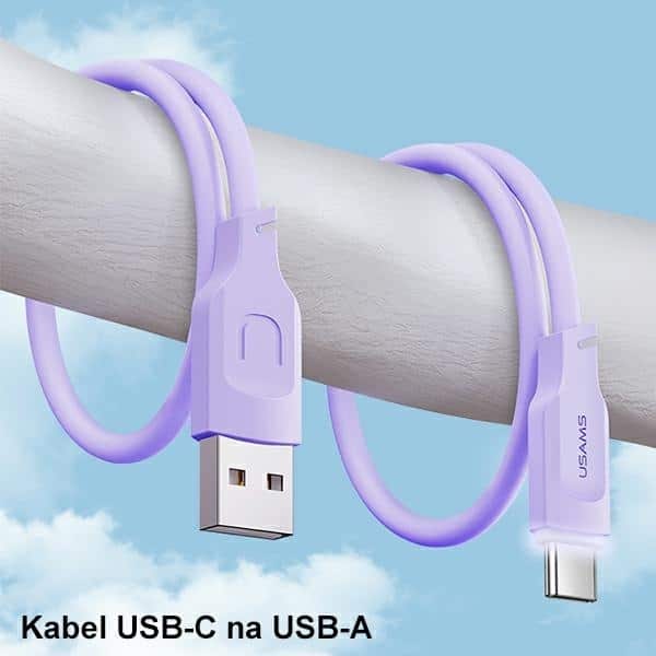 USAMS Καλώδιο USB-C 6A 1,2m Port Display Γρήγορη φόρτιση Lithe Series πράσινο/green SJ568USB04 (US-SJ568) - Image 3