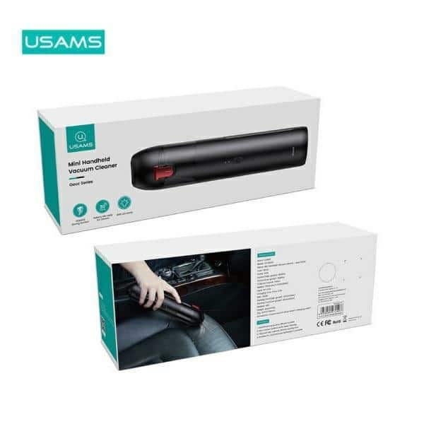USAMS Μίνι ασύρματη σκούπα Geoz σειράς 65W λευκή/white MNXCQZB23402 (US-ZB234) - Image 4