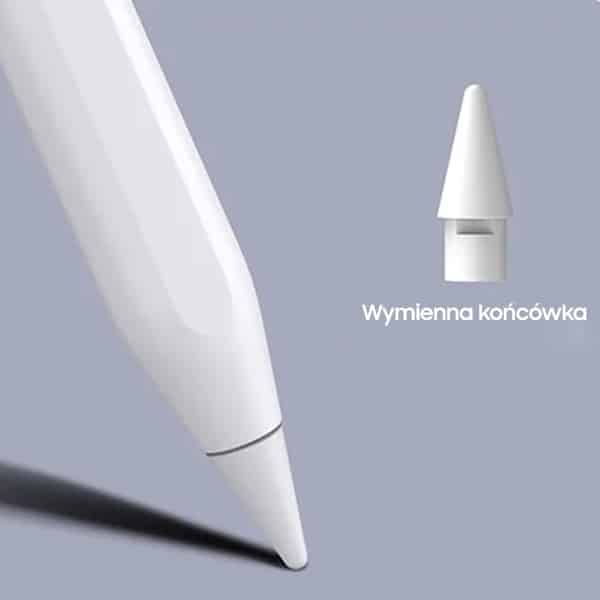 USAMS μαγνητική γραφίδα Active Touch Sensitive Pen λευκή/white ZB254DRB01 (US-ZB254) - Image 2