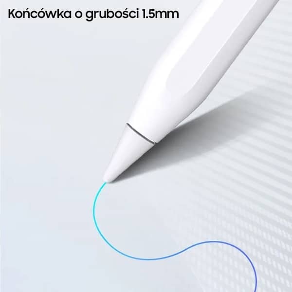 USAMS μαγνητική γραφίδα Active Touch Sensitive Pen λευκή/white ZB254DRB01 (US-ZB254) - Image 4