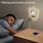 USAMS Φορτιστής δικτύου 2xUSB-C+1xUSB 65W (μόνο κεφαλή) GaN PD3.0 +QC3.0 Γρήγορη φόρτιση μαύρος - Image 10