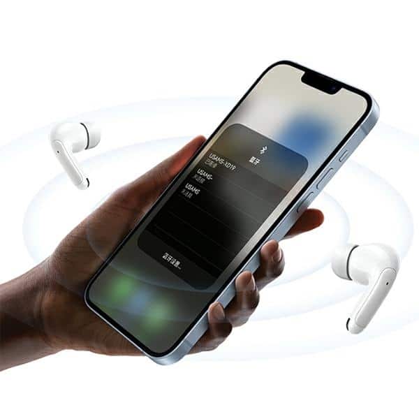 USAMS Ακουστικά Bluetooth 5.3 TWS X-Don Series Διπλό μικρόφωνο ENC ασύρματα μωβ - Image 6