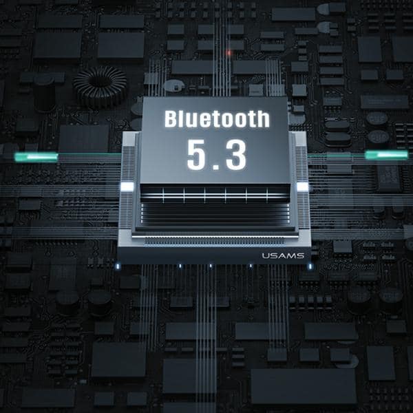 USAMS Ακουστικά Bluetooth 5.3 TWS X-Don Series Διπλό μικρόφωνο ENC ασύρματα μωβ - Image 4