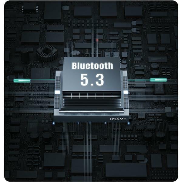 USAMS Ακουστικά Bluetooth 5.3 TWS X-don σειρά ENC ασύρματα μωβ gradient - Image 7