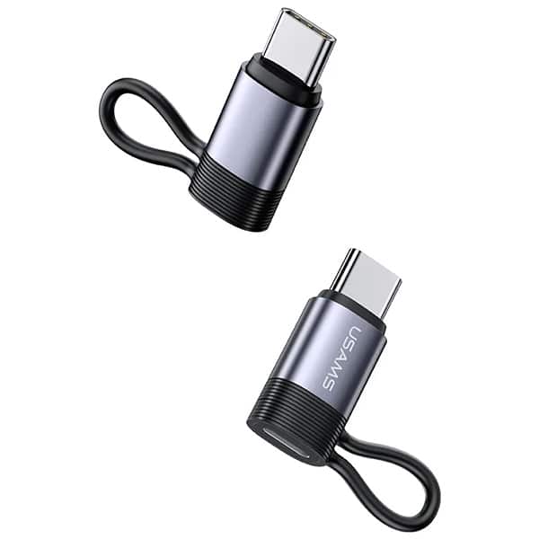 USAMS αντάπτορας AU17 Lightning - USB-C 30W ατσάλι/αλουμίνιο - Image 5