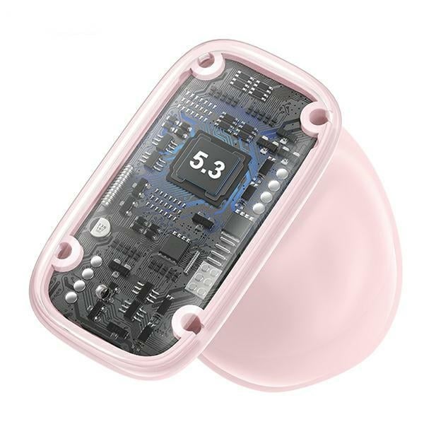 USAMS Ακουστικά Bluetooth 5.3 TWS TD Series ασύρματα ροζ - Image 5