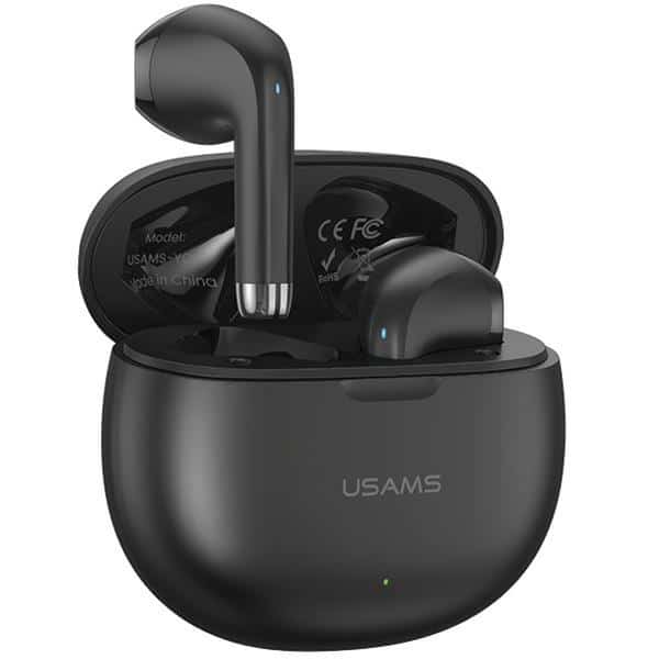 USAMS Ακουστικά Bluetooth 5.3 TWS Rhymbo Series ασύρματα μπεζ - Image 4
