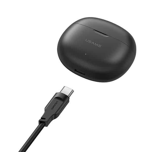 USAMS Ακουστικά Bluetooth 5.3 TWS Rhymbo Series ασύρματα μπεζ - Image 7