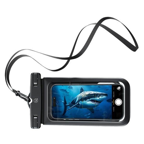 USAMS αδιάβροχη θήκη διπλή 6.7" IP68 ροζ - Image 4