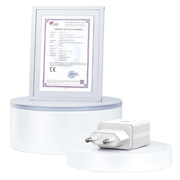 USAMS Φορτιστής δικτύου 2xUSB-A + καλώδιο USB-C/USB-A Γρήγορης Φόρτισης λευκός - Image 3