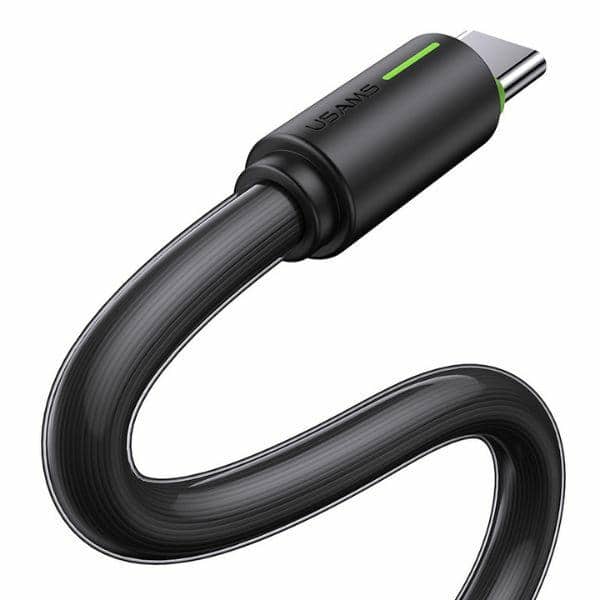 USAMS Καλώδιο USB-C 3A YU Series 1m USB-C/USB-A μαύρο - Image 3