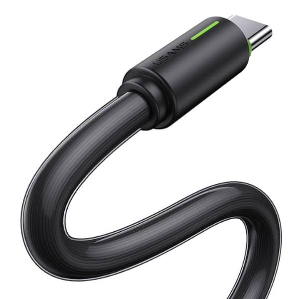 USAMS Καλώδιο USB-C/USB-C 1μ SJ734 60W μαύρο - Image 3