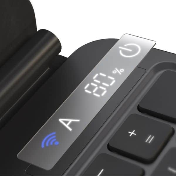 USAMS Θήκη προστασίας με πληκτρολόγιο για iPad Pro 12,9" μαύρη - Image 6