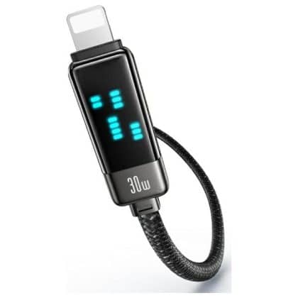 USAMS Καλώδιο USB-C σε Lightning 30W 1.2m Ζαφείρι Σειρά Meteor SJ743USB02 (US-SJ743)