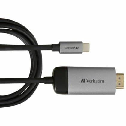 Verbatim αντάπτορας USB-C - HDMI 4K 1.5m αλουμινίου