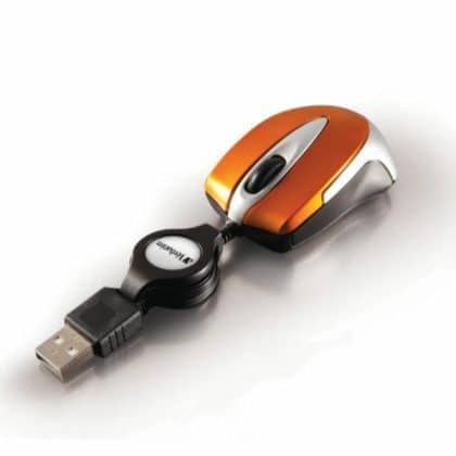 Verbatim ποντίκι οπτικό Go Mini USB-A 1000 dpi πορτοκαλί