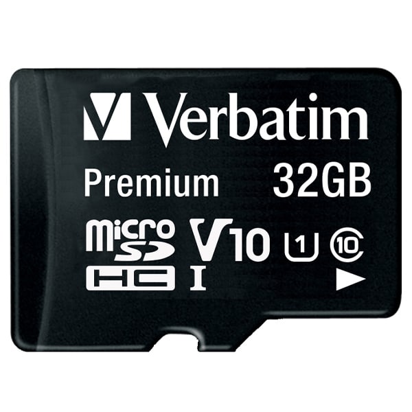 Verbatim Κάρτα microSDHC 32GB V10 + αντάπτορας μαύρος - Image 2