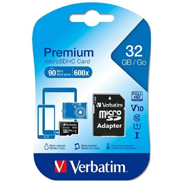 Verbatim Κάρτα microSDHC 32GB V10 + αντάπτορας μαύρος - Image 9