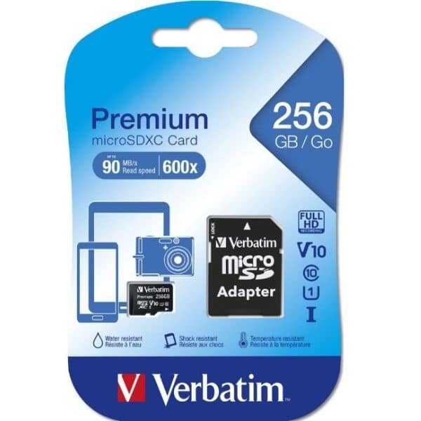 Verbatim Κάρτα microSDHC 32GB V10 μαύρη/black 44013 - Image 3