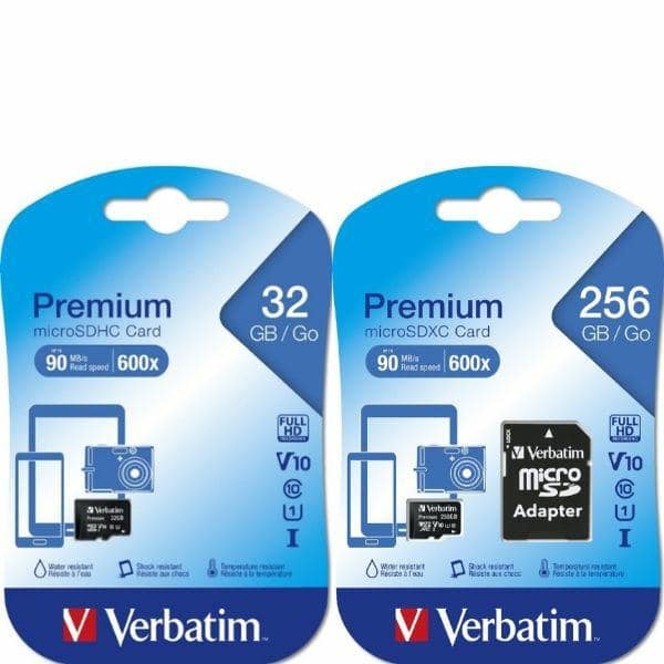 Verbatim Κάρτα microSDHC 32GB V10 μαύρη/black 44013 - Image 4
