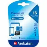 Verbatim Κάρτα microSDHC 16GB V10 μαύρη/black 44010 - Image 3