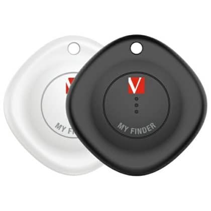 Verbatim My Finder Bluetooth συσκευή παρακολούθησης 2τμχ μαύρο λευκό
