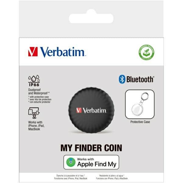 Verbatim My Finder Coin Bluetooth - συσκευή παρακολούθησης MYFC-01B μαύρο - Image 10