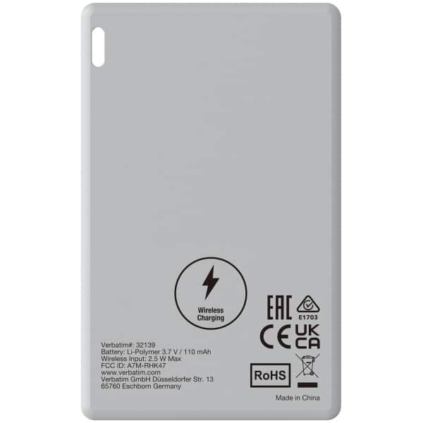 Verbatim My Finder Card Bluetooth - συσκευή παρακολούθησης MYFCR-01S 32139 ασημί/silver - Image 2